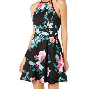 Speechless Women's Floral Fit & Flare Dress Size 7